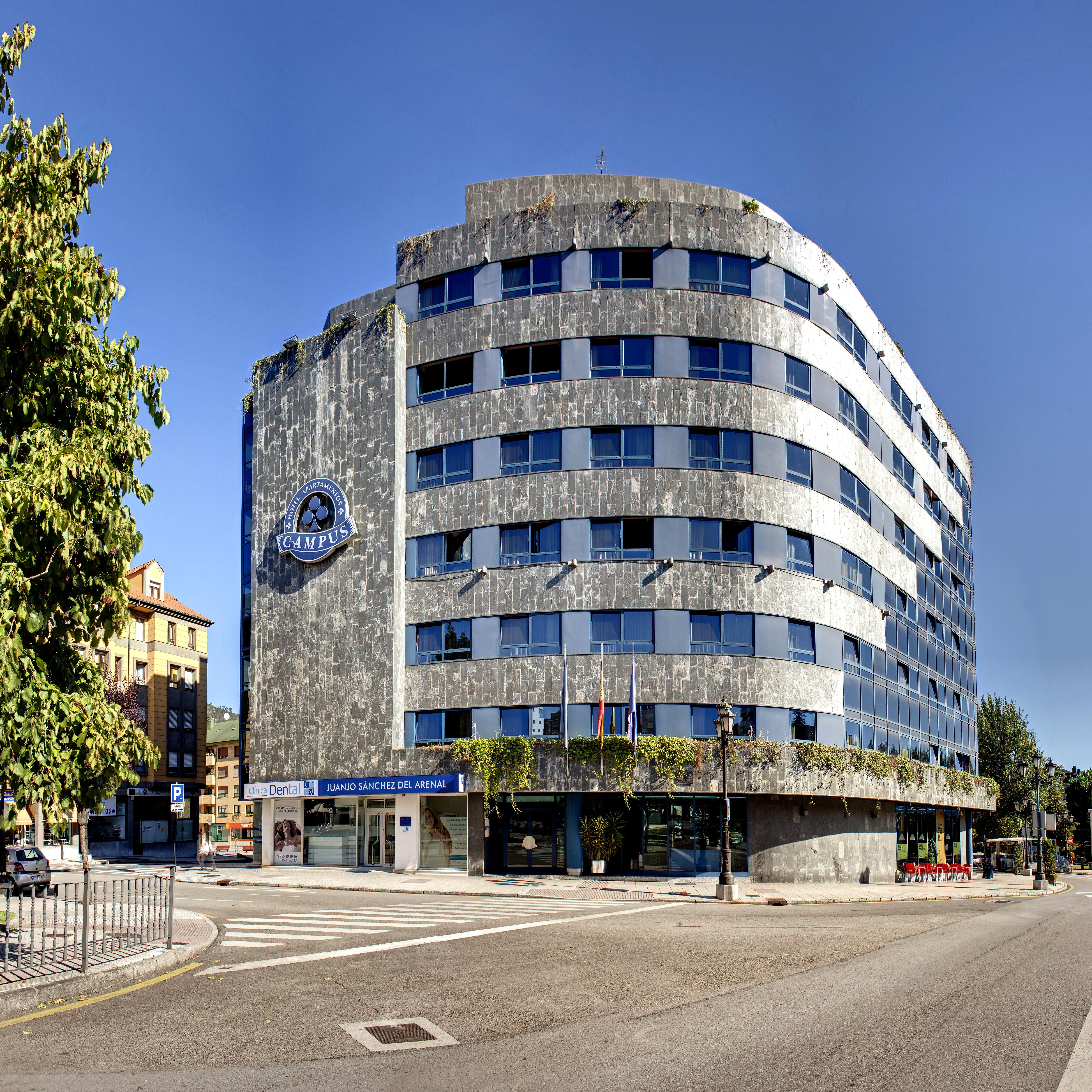Aparthotel Campus Oviedo Exterior foto