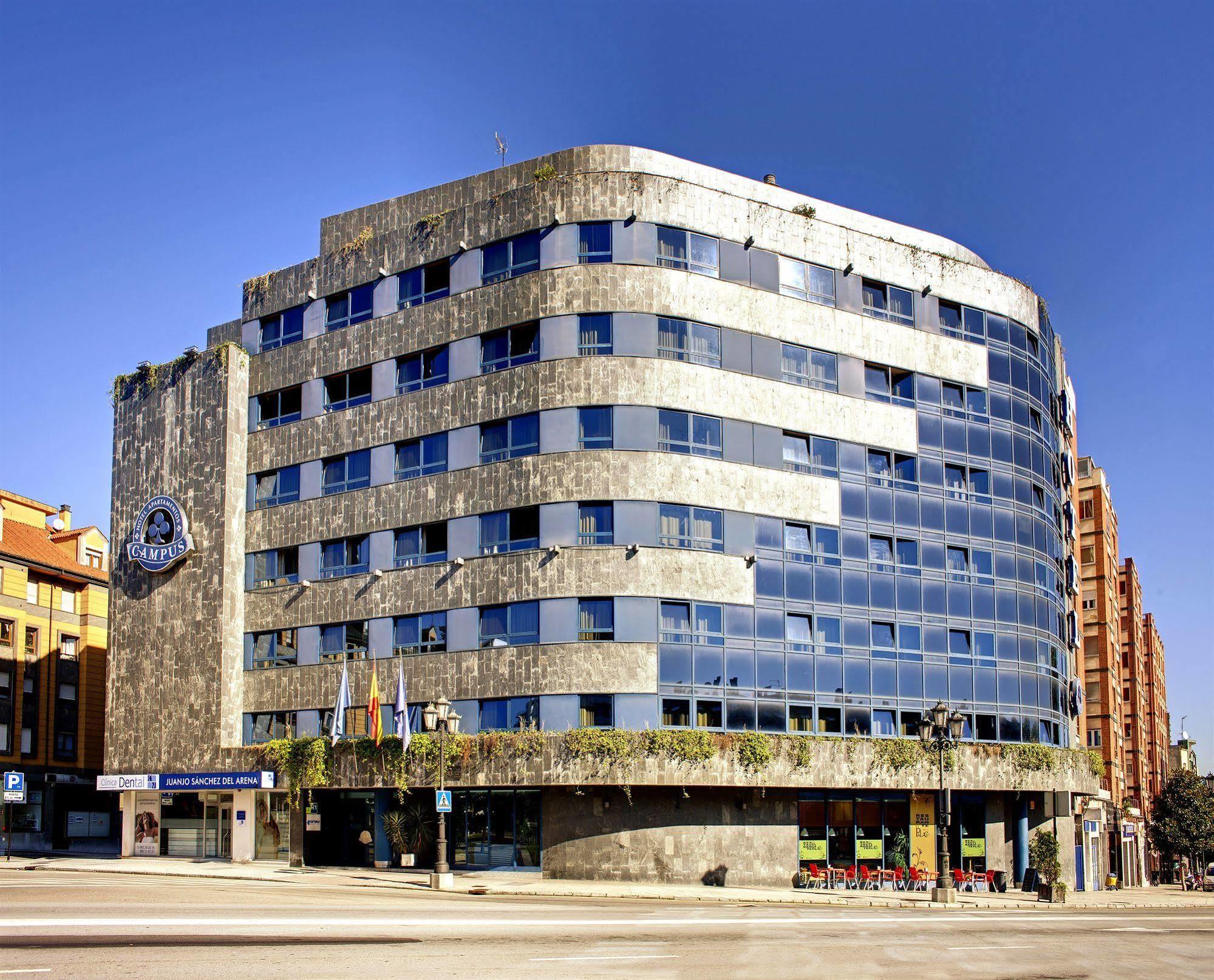 Aparthotel Campus Oviedo Exterior foto