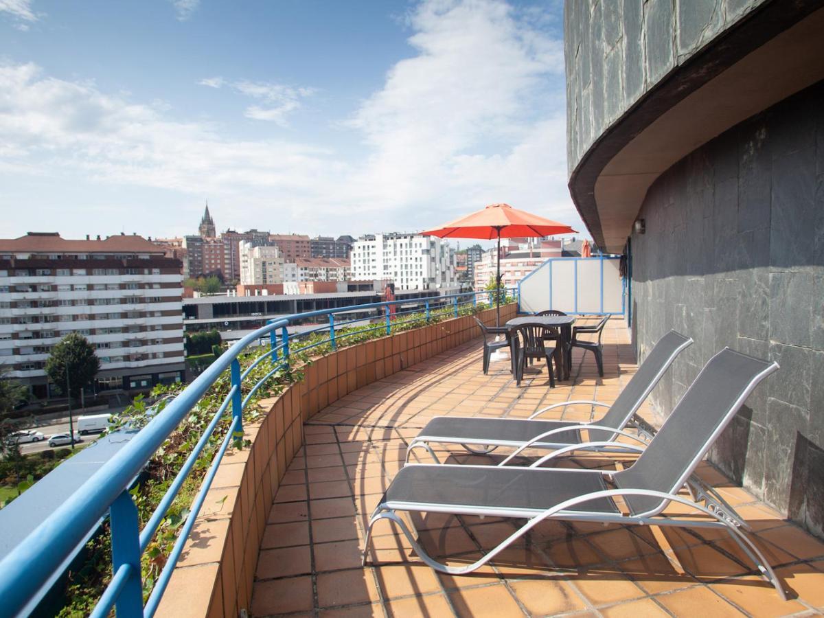 Aparthotel Campus Oviedo Exterior foto